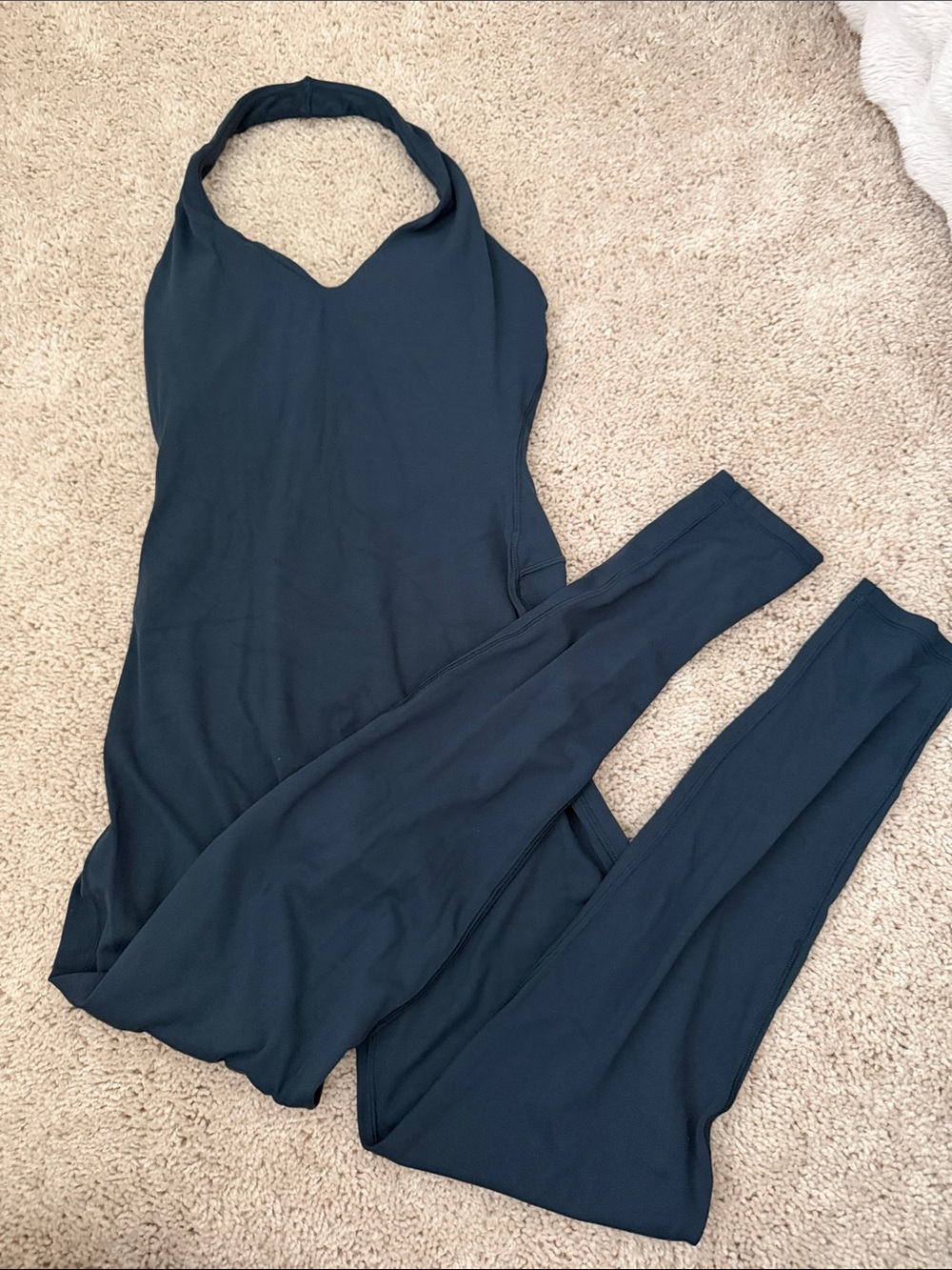 Oner Active Teal Halter Jumpsuit